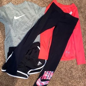 children’s size 8 workout bundle!